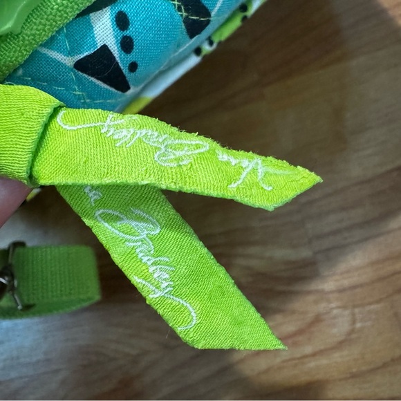 Vera Bradley Retired "Limes Up" Mini Laptop/iPad Hard Case Used Nice Condition - Picture 5 of 16